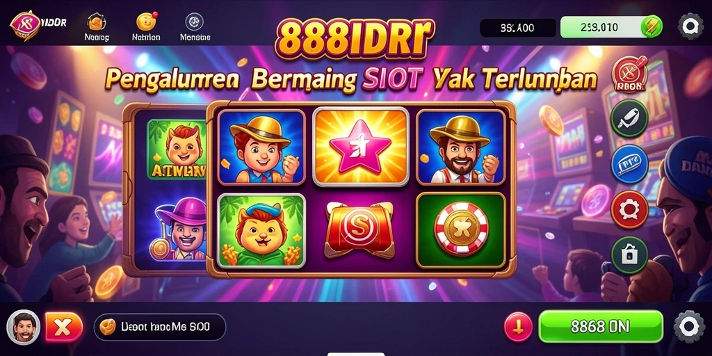 Gameplay seru dari 888IDR dengan slot yang menarik.