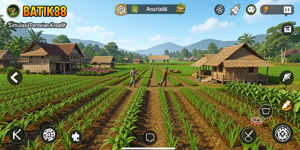 Tampilan gameplay BATIK88 yang menarik dan penuh warna.