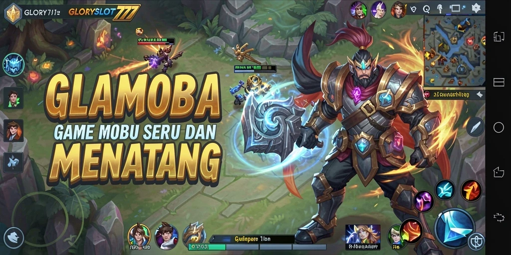 Tampilan gameplay menarik di GLORYSLOT777 saat pertempuran berlangsung.