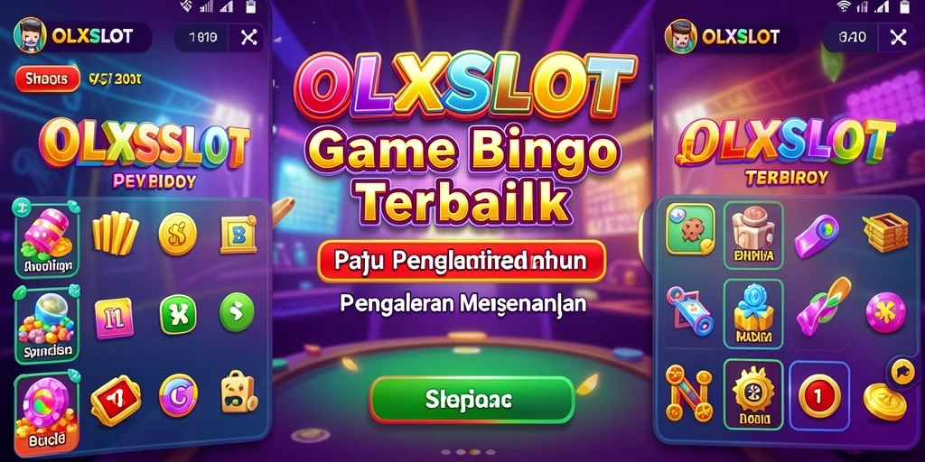 Screenshot OLXSLOT menampilkan gameplay Bingo yang menarik dan interaktif.