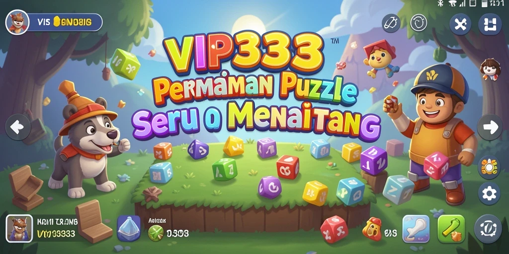 Tangkapan layar gameplay menarik dari VIP333 dengan teka-teki yang menantang.